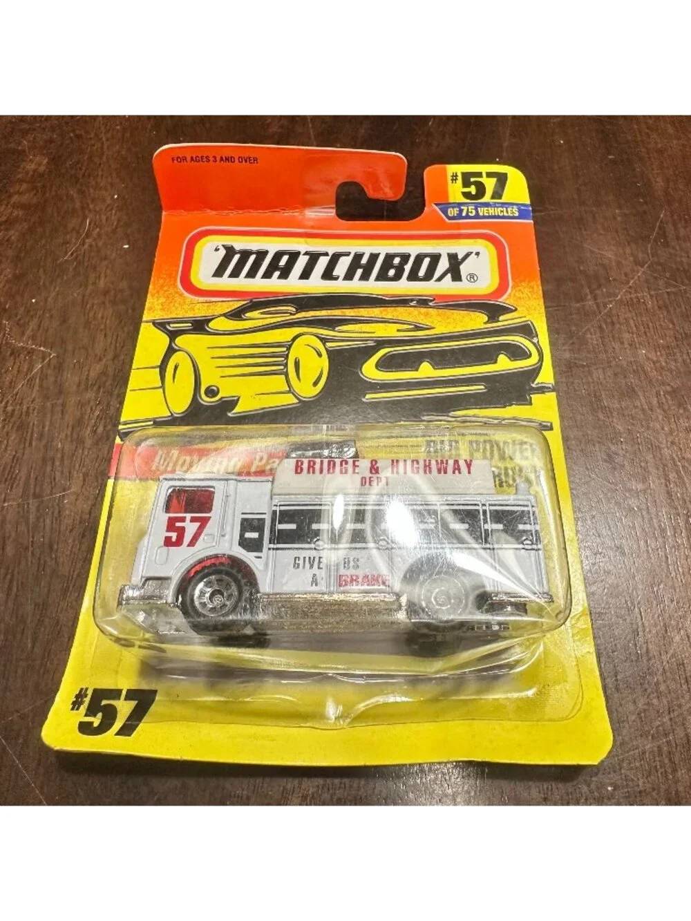 Matchbox Big Power Truck Bridge & Highway Dept Fire Truck Die Cast